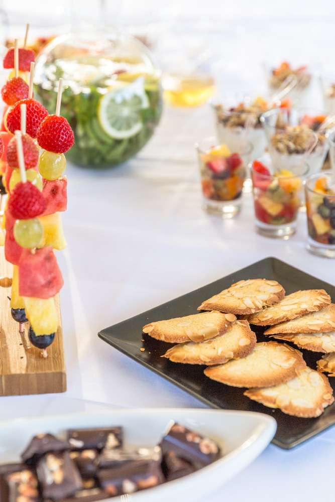 Accueil et Pauses gourmandes entreprise