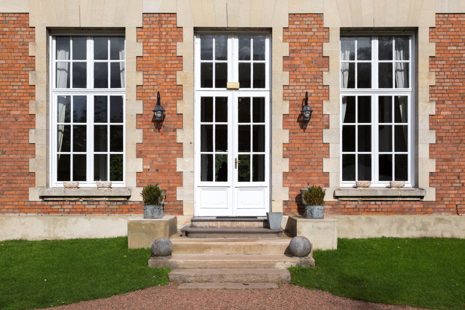 Porte d'entrée du Château de Prémesques