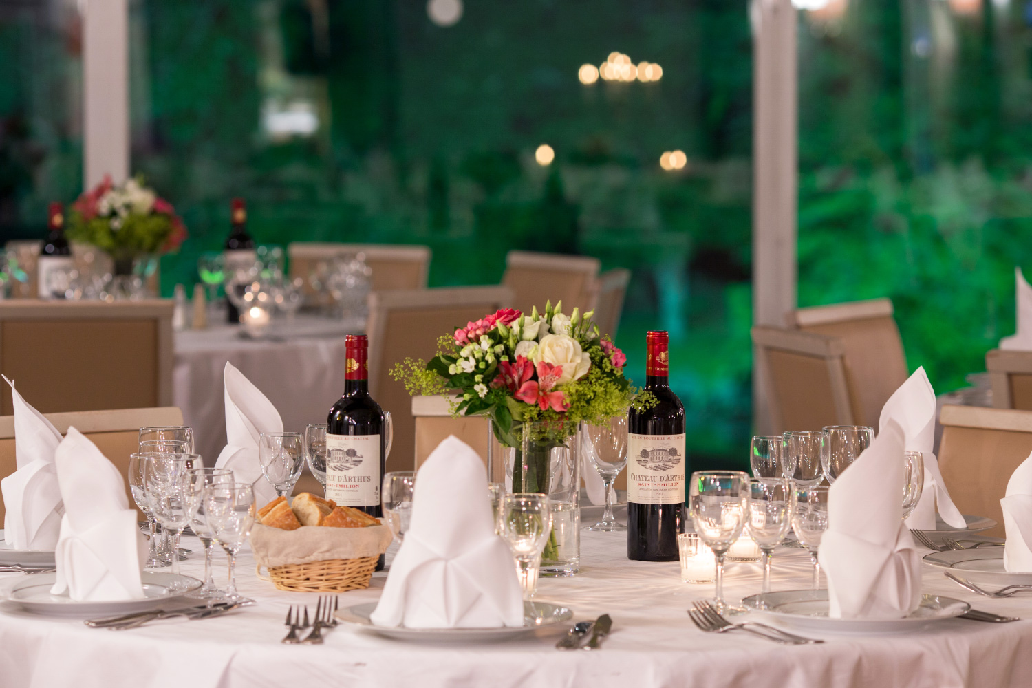 Dîner réception et séminaire entreprise